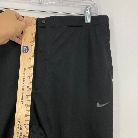 Nike Men's size Large Black Storm Fit Zipper Hem Active Performance Track Pants - Picture 8 of 13